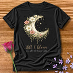 Still I Bloom Even After the Longest Night — Celestial Botanical in Black