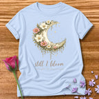 Still I Bloom Even After the Longest Night — Celestial Botanical in Light Blue
