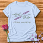 Stillness as Ambition — Lavender Calm in Light Blue