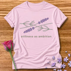 Stillness as Ambition — Lavender Calm in Light Pink