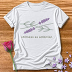 Stillness as Ambition — Lavender Calm in White