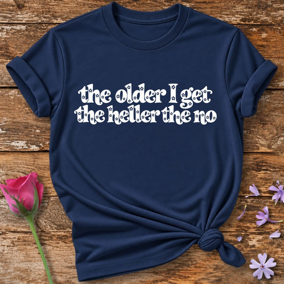 The Older I Get the Heller T-Shirt in Navy