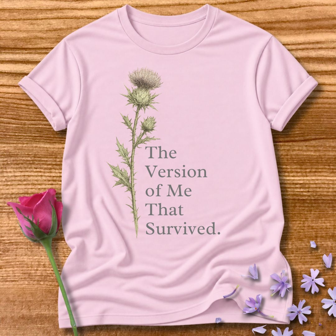 The Version of Me That Survived — Thistle Botanical in Light Pink
