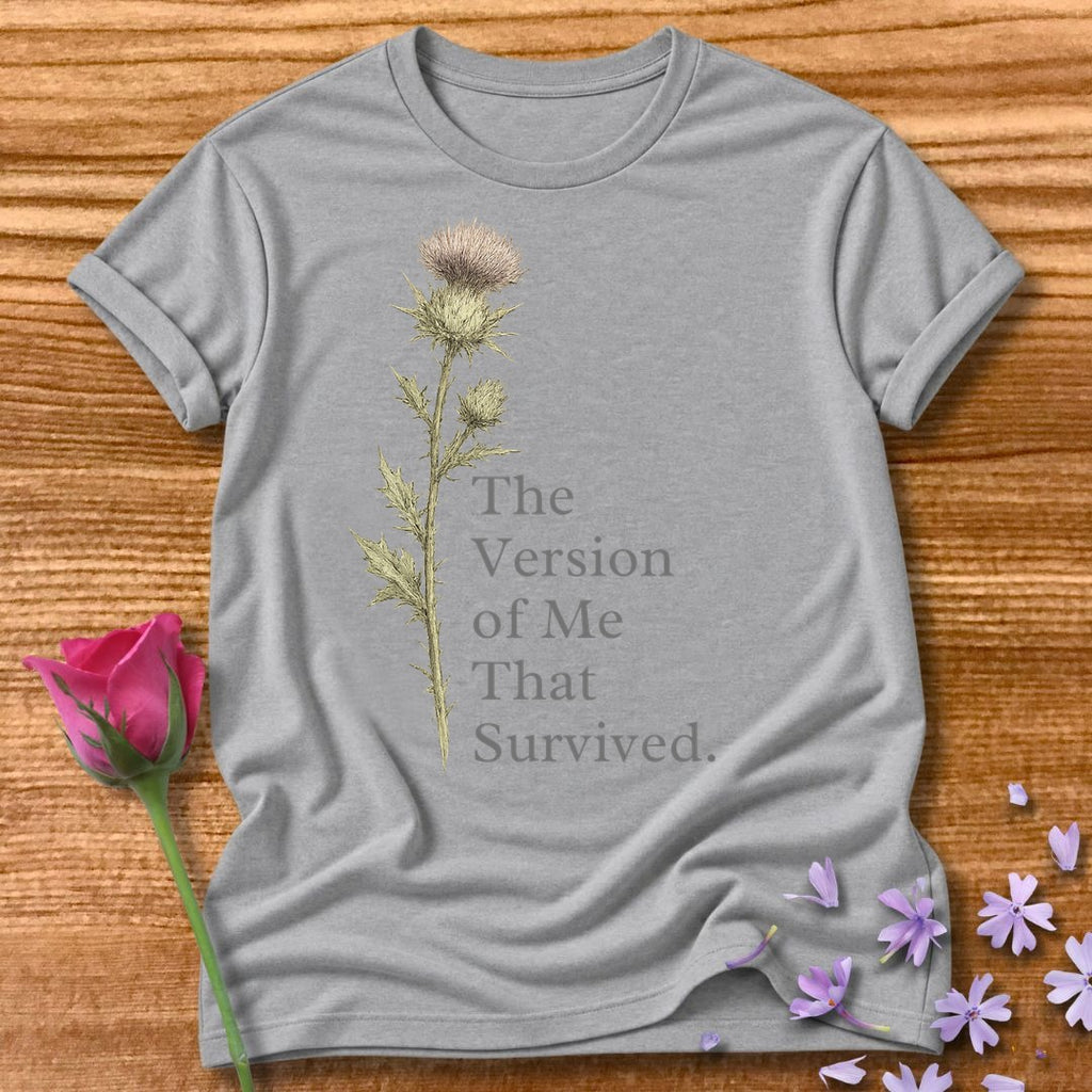 The Version of Me That Survived — Thistle Botanical in Sport Grey