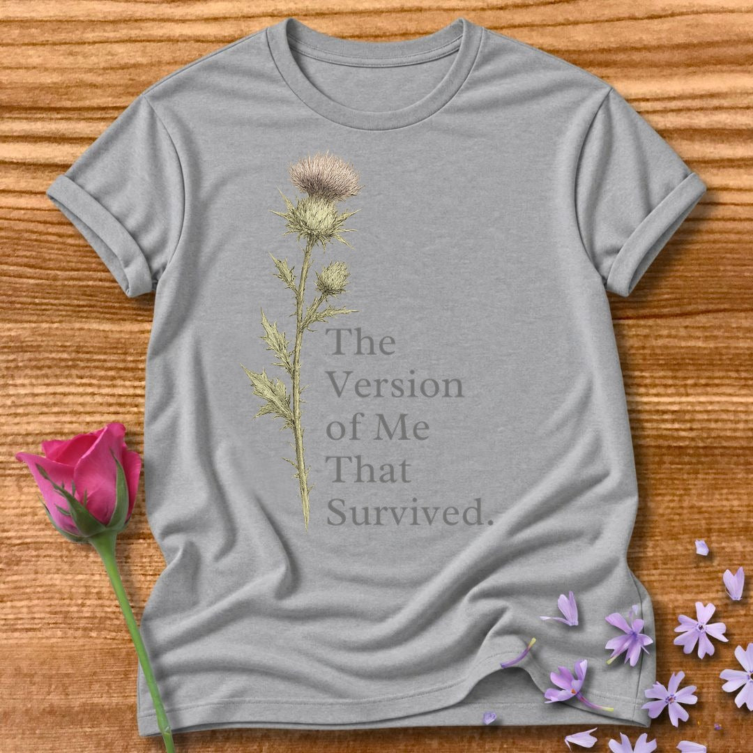 The Version of Me That Survived — Thistle Botanical in Sport Grey