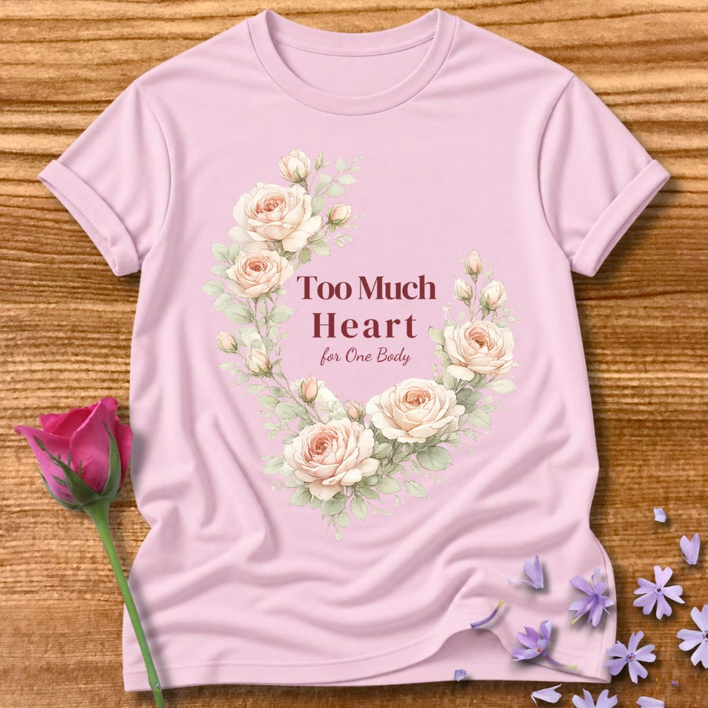 Too Much Heart for One Body — Empath in Light Pink