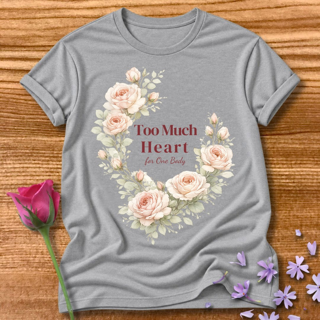 Too Much Heart for One Body — Empath in Sport Grey