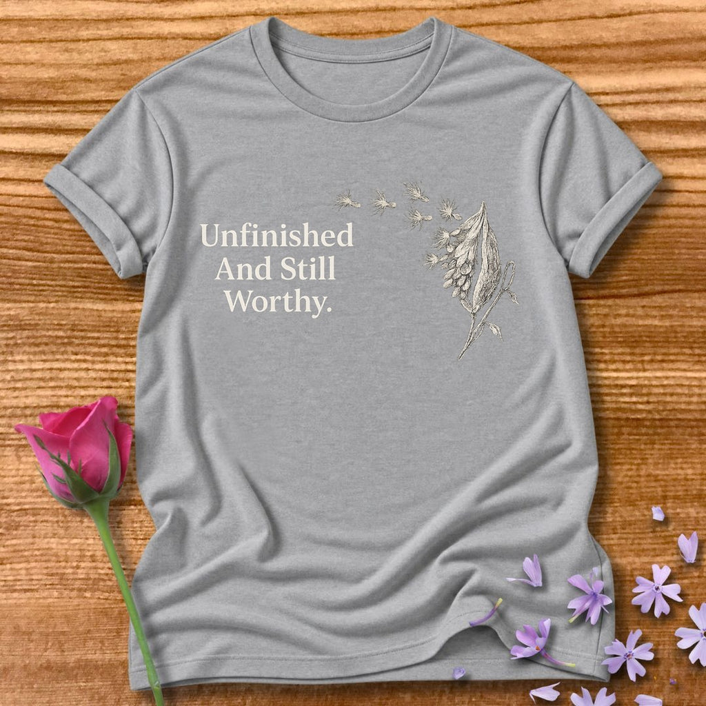 Unfinished and Still Worthy — Milkweed Botanical in Sport Grey