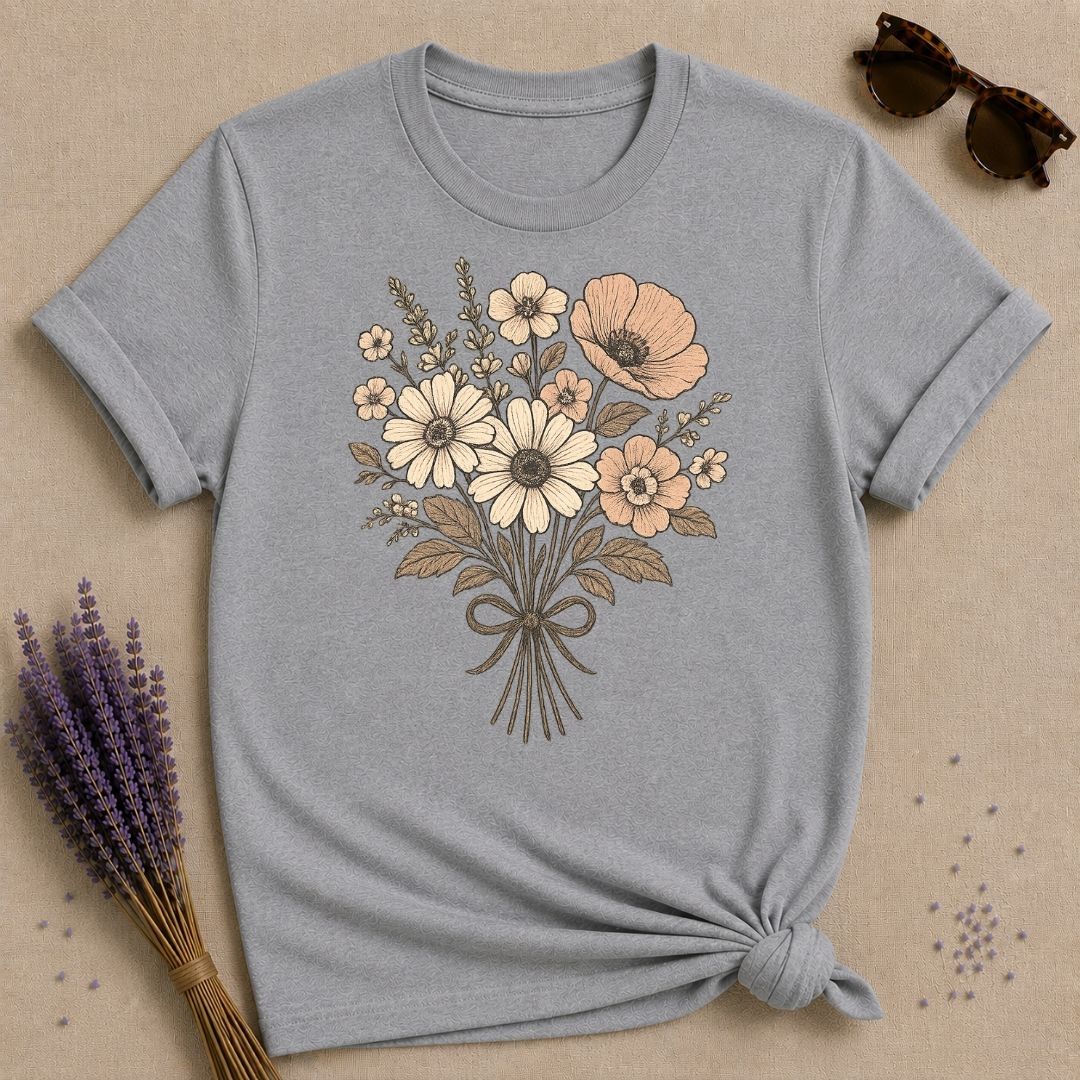 Vintage Wildflower Botanical Floral