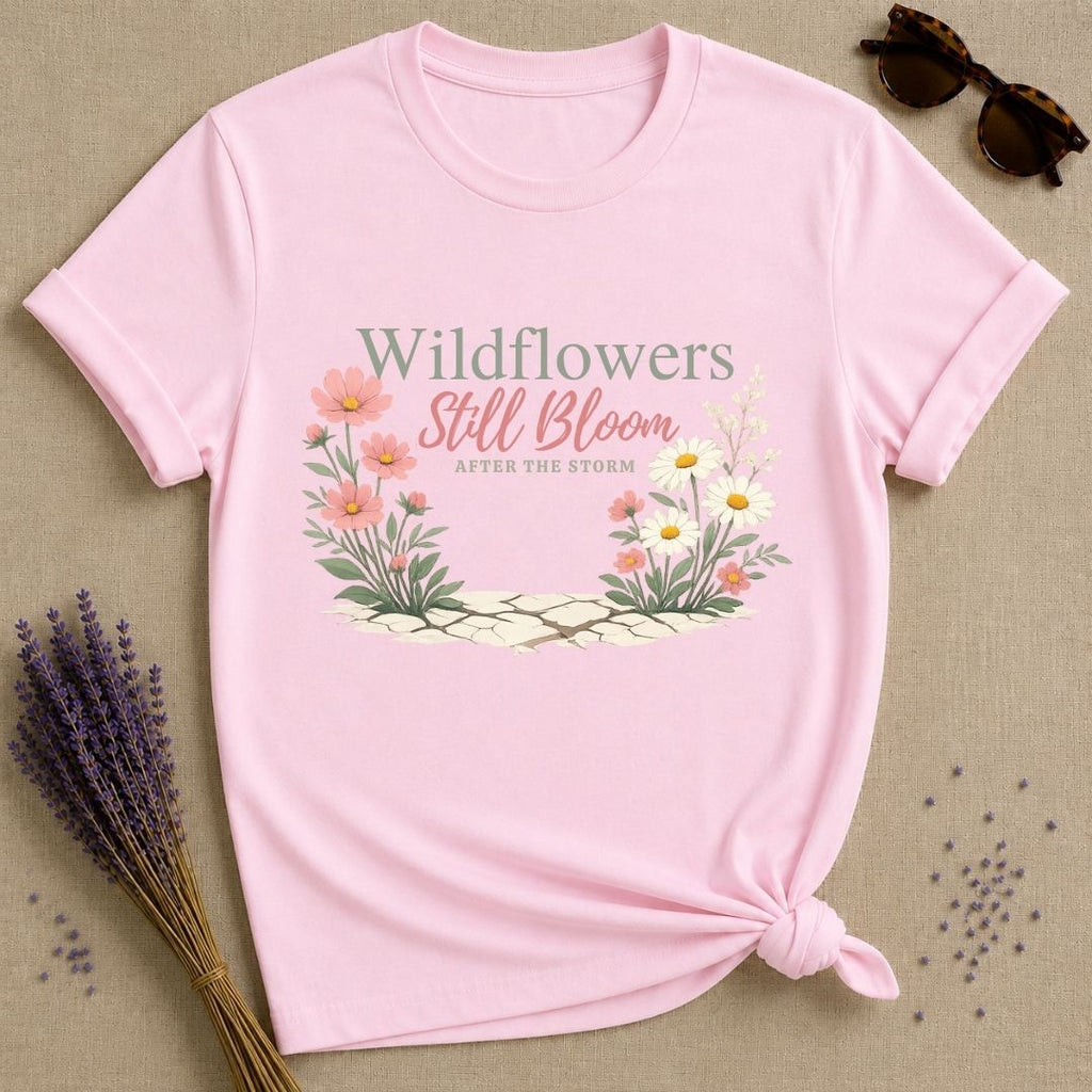 Wildflowers Still Bloom After the Storm