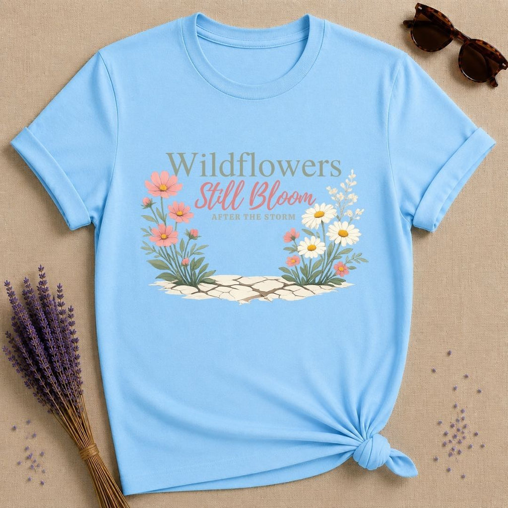 Wildflowers Still Bloom After the Storm