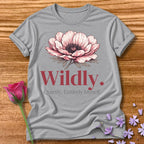 Wildly. Quietly. Entirely Myself. — Poppy Floral in Sport Grey