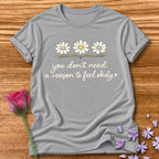 You Don't Need a Reason to Feel Okay — Daisy Trio Botanical in Sport Grey