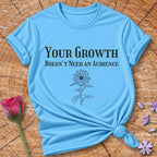 Your Growth Doesn't Need an Audience — Sunflower Botanical in Sky