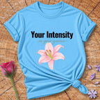 Your Intensity Is Your Genius — Watercolor Rose Empowerment in Sky