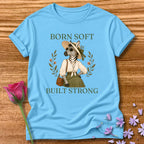 Zebra — Born Soft Built Strong Vintage Aesthetic Animal in Sky