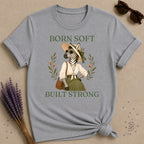 Zebra Born Soft Built Strong T-Shirt - Sport Grey