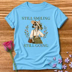 Zebra — Still Smiling Still Going Vintage Aesthetic Animal in Sky